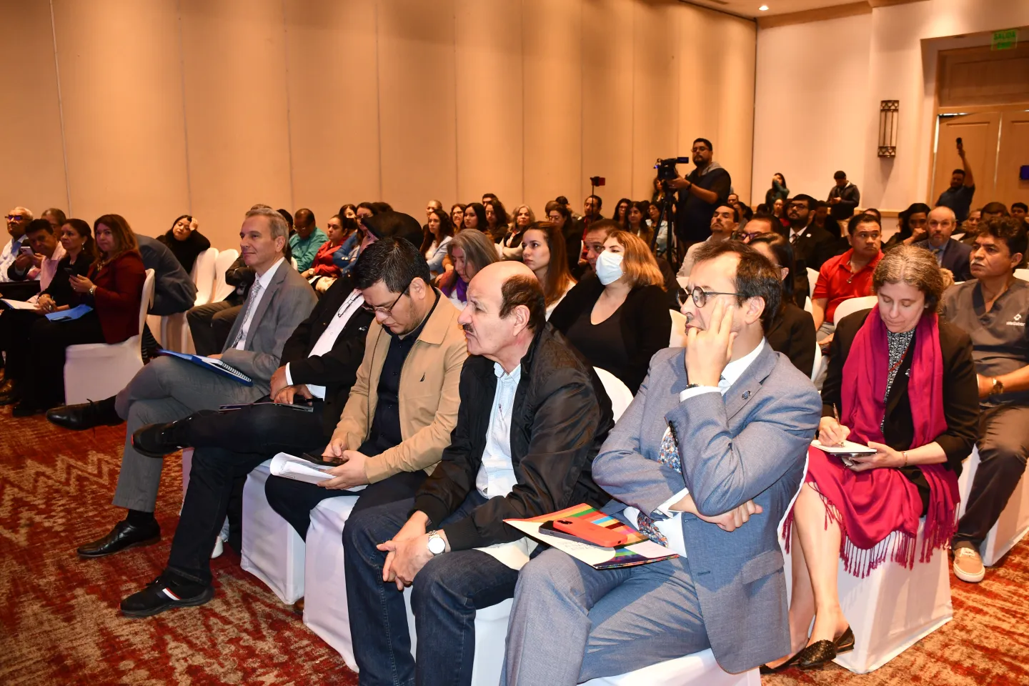El lanzamiento del PTDP en Honduras contó con la participación de reprensentantes tripartitos, Naciones Unidas, socios de la cooperación y medios de comunicación. 