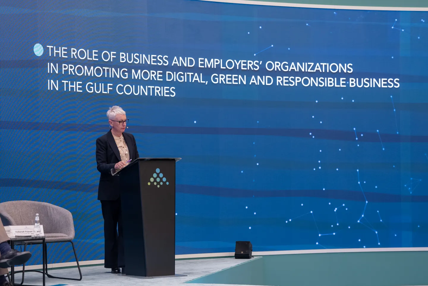 ACTEMP Director speaking at the  GLMC