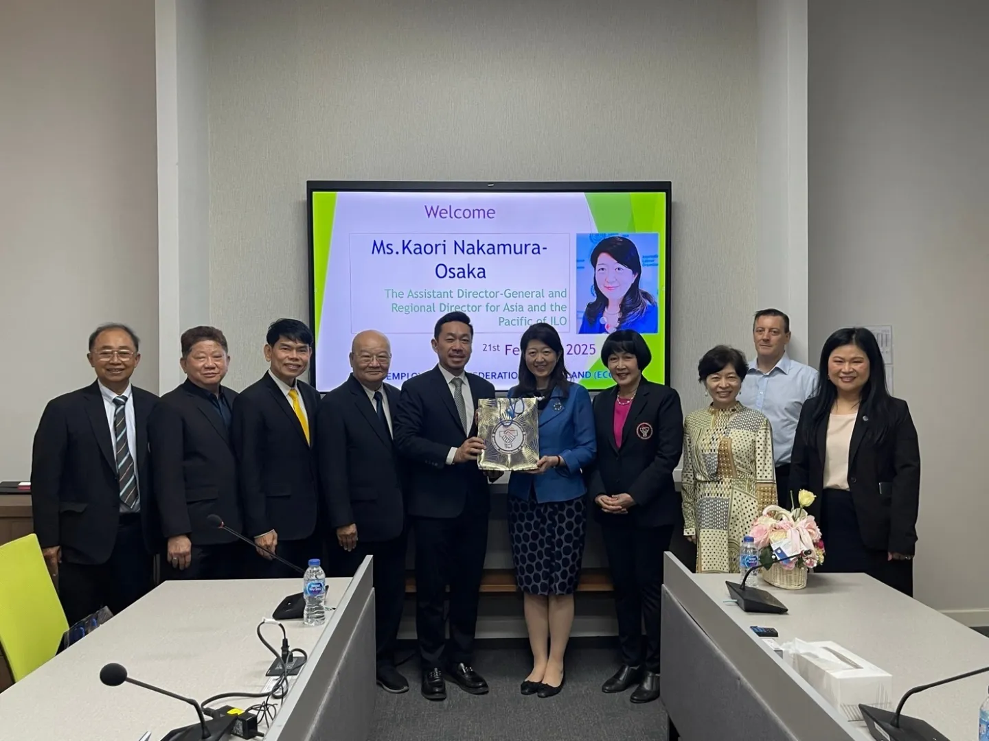  ILO Regional Director Visits Employers' Confederation of Thailand