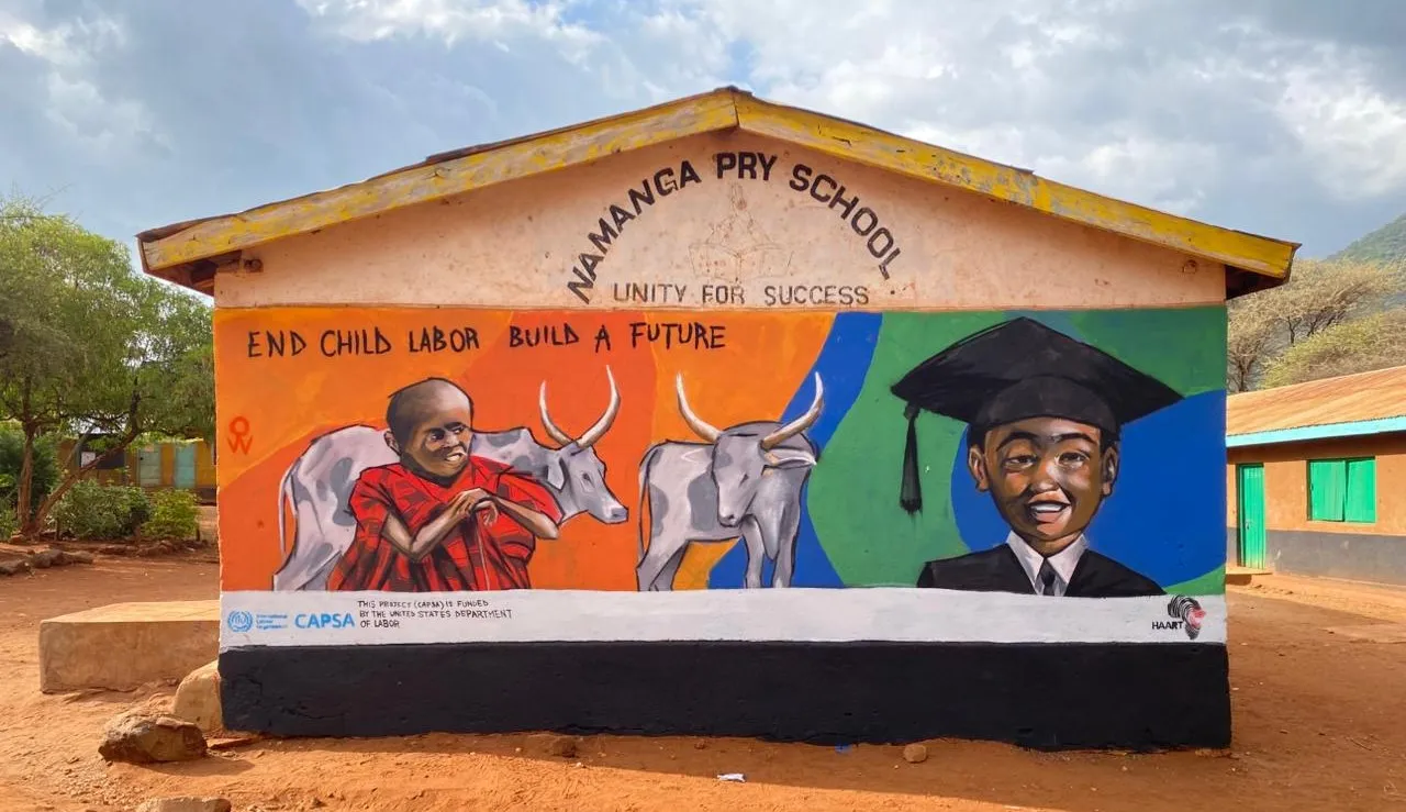 Namanga Primary School Mural