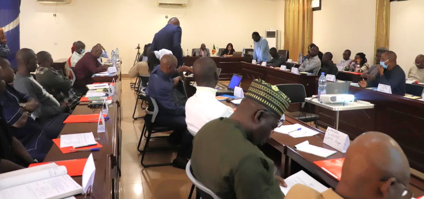 Une vue des participants à l'atelier de Sikasso