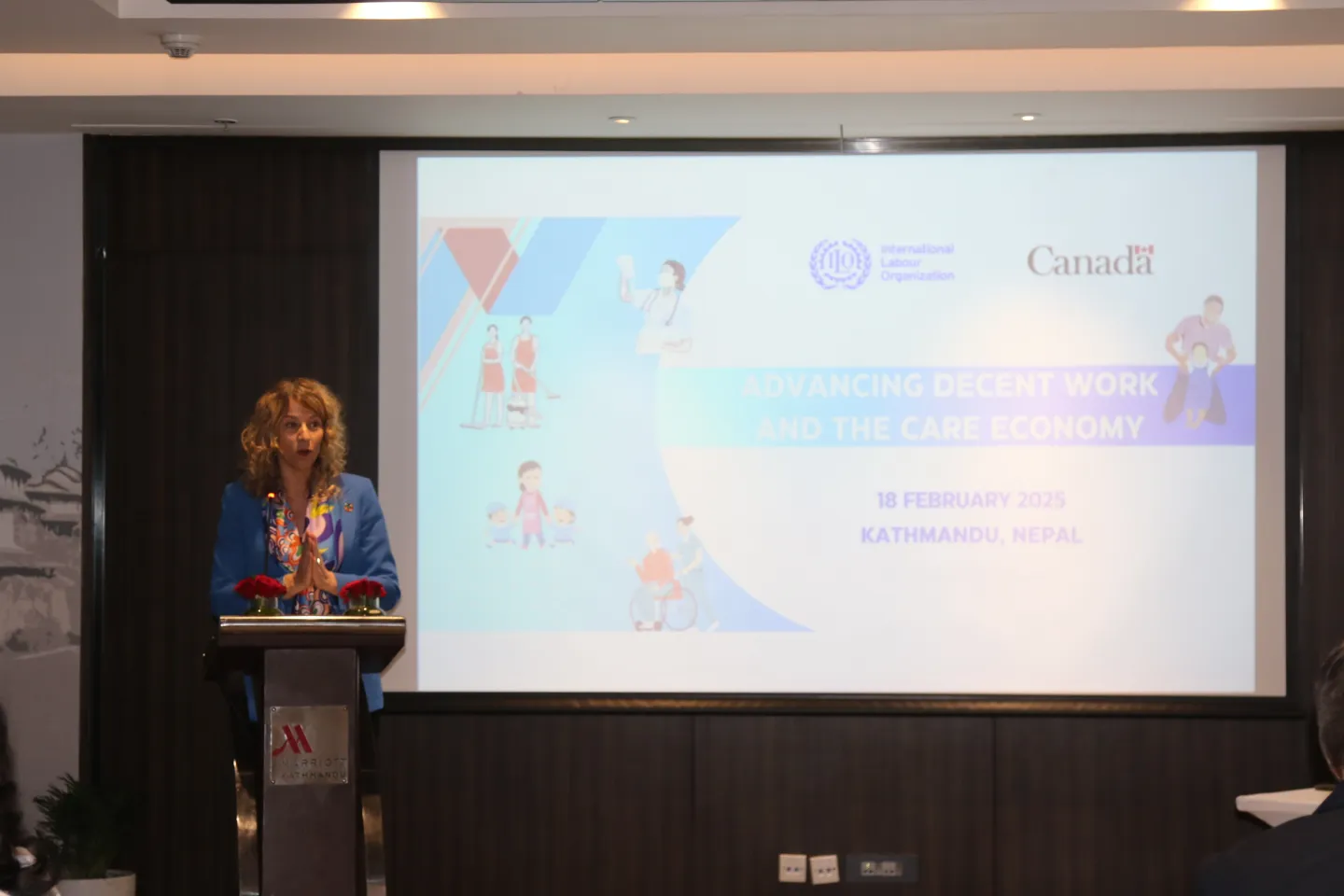 Ms Patricia Fernandez- Pacheco UN Women Country Representative.