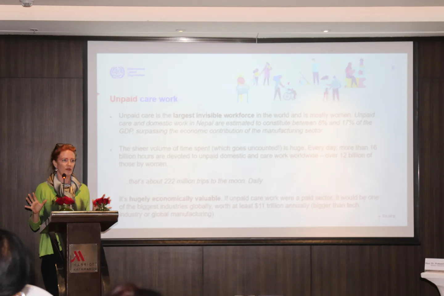 Ms Jennifer Mudge, ILO Senior Specialist, Gender Equality, Non-Discrimination & Inclusion, ROAP