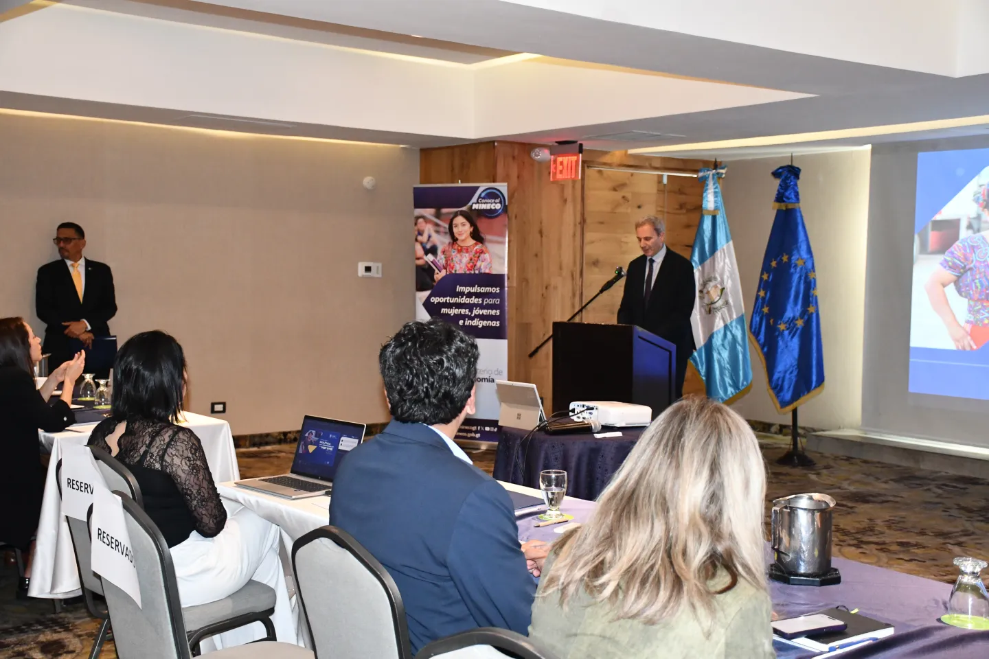 Eliel Hasson, Director OIT América Central, Haití, Panamá y República Dominicana en presentación de estudio sobre Economíà Social Solidaria en Guatemala