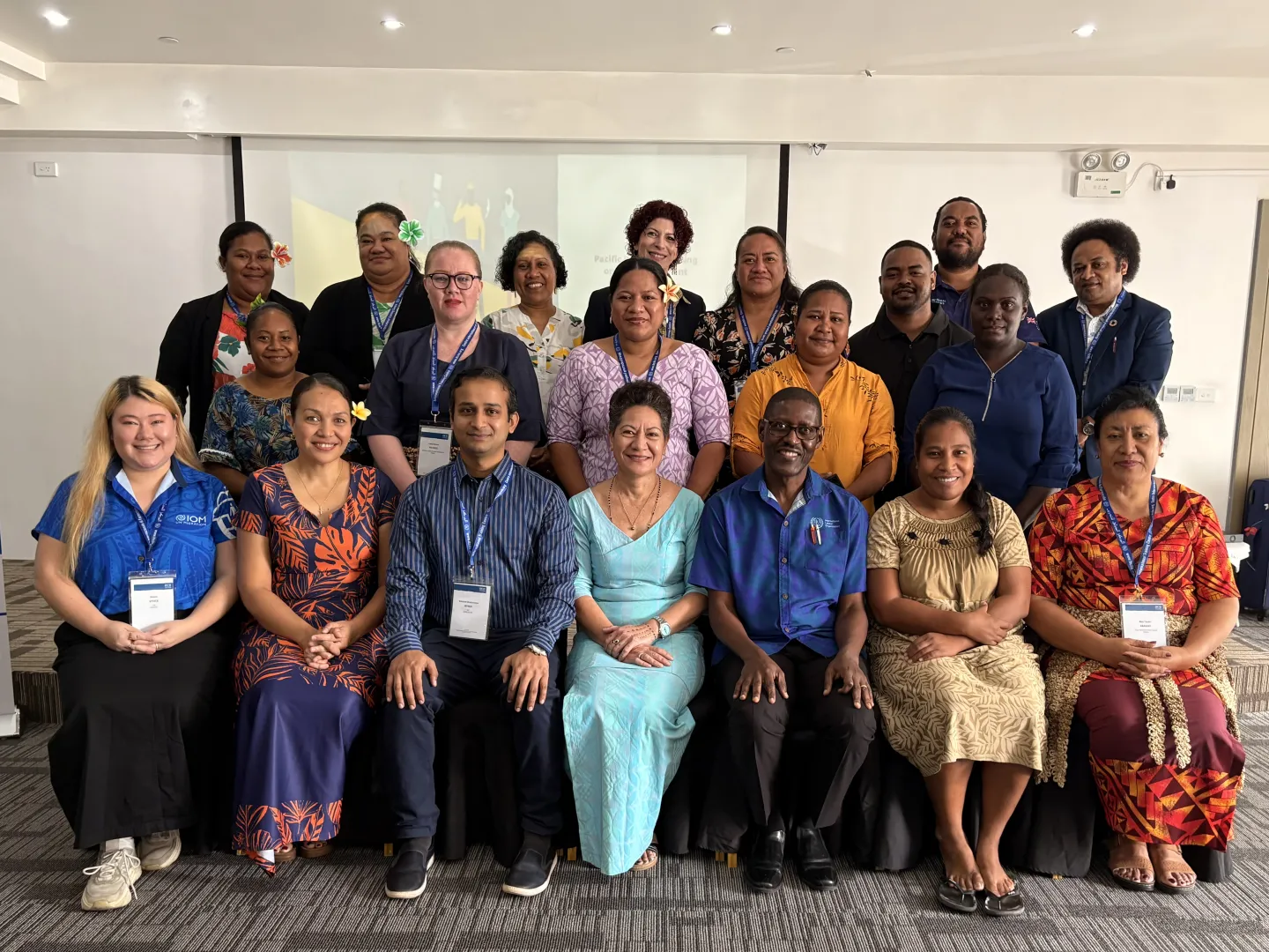 Training participants, Nadi, Fiji.