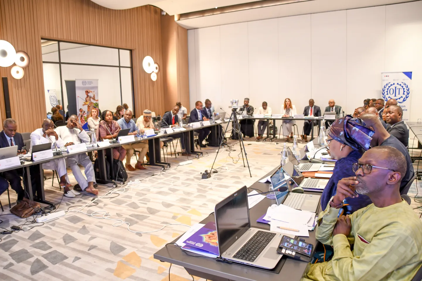 Une vue des participants au Dialogue transnational de l’UEMOA à Abidjan
