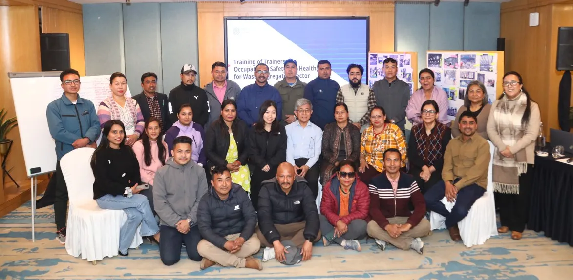 Training of Trainers participants.