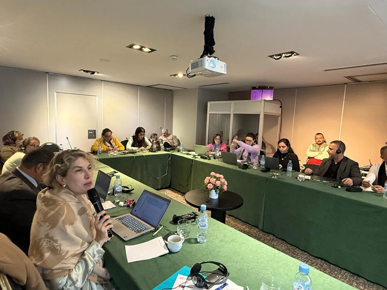 Participants de l’atelier de validation de la Confédération Générale des Entreprises du Maroc (CGEM) et de l’Association des Femmes Chefs d’Entreprises du Maroc (AFEM) et personnel du BIT