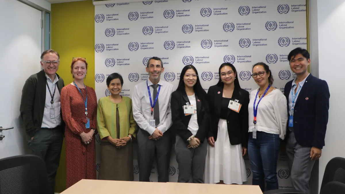 Ambassador shadows in ILO Regional Office for Asia and the Pacific