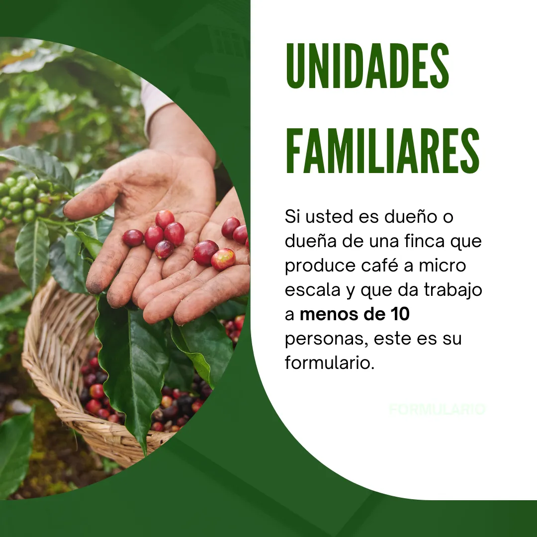 Encuesta Unidades Familiares, proyecto Clear Suppy Chain