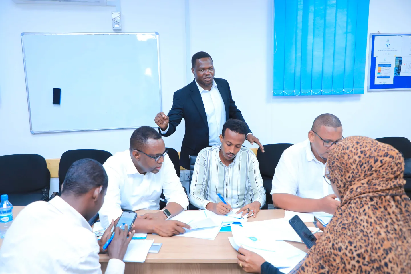 Participants in SCCI strategic plan validation workshop in Somalia