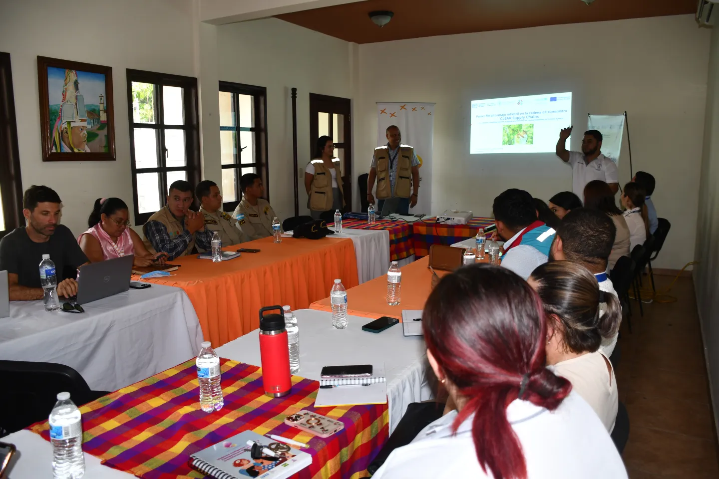 Capacitación al Consejo Municipal sobre Trabajo Infantil, Mancomunidad Colosuca en Gracias, Lempira, Honduras