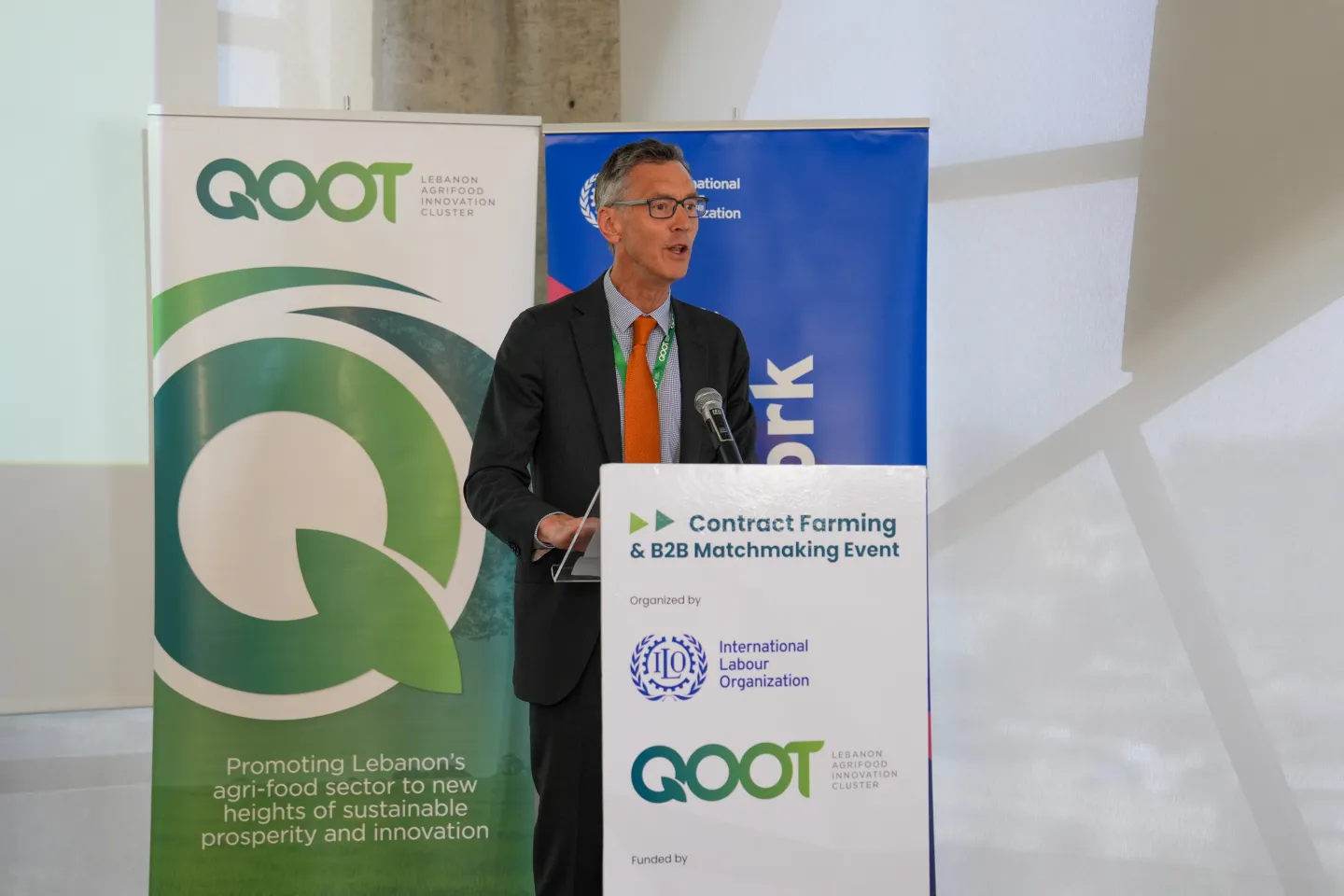 Frank Mollen, the Netherlands Ambassador to Lebanon