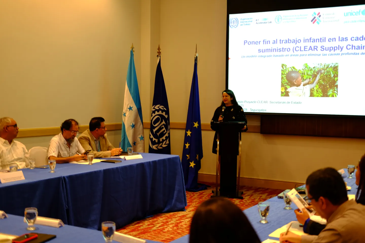 Karla Matamoros, Coordinardora del proyetcto Clear Supply Chains en Honduras