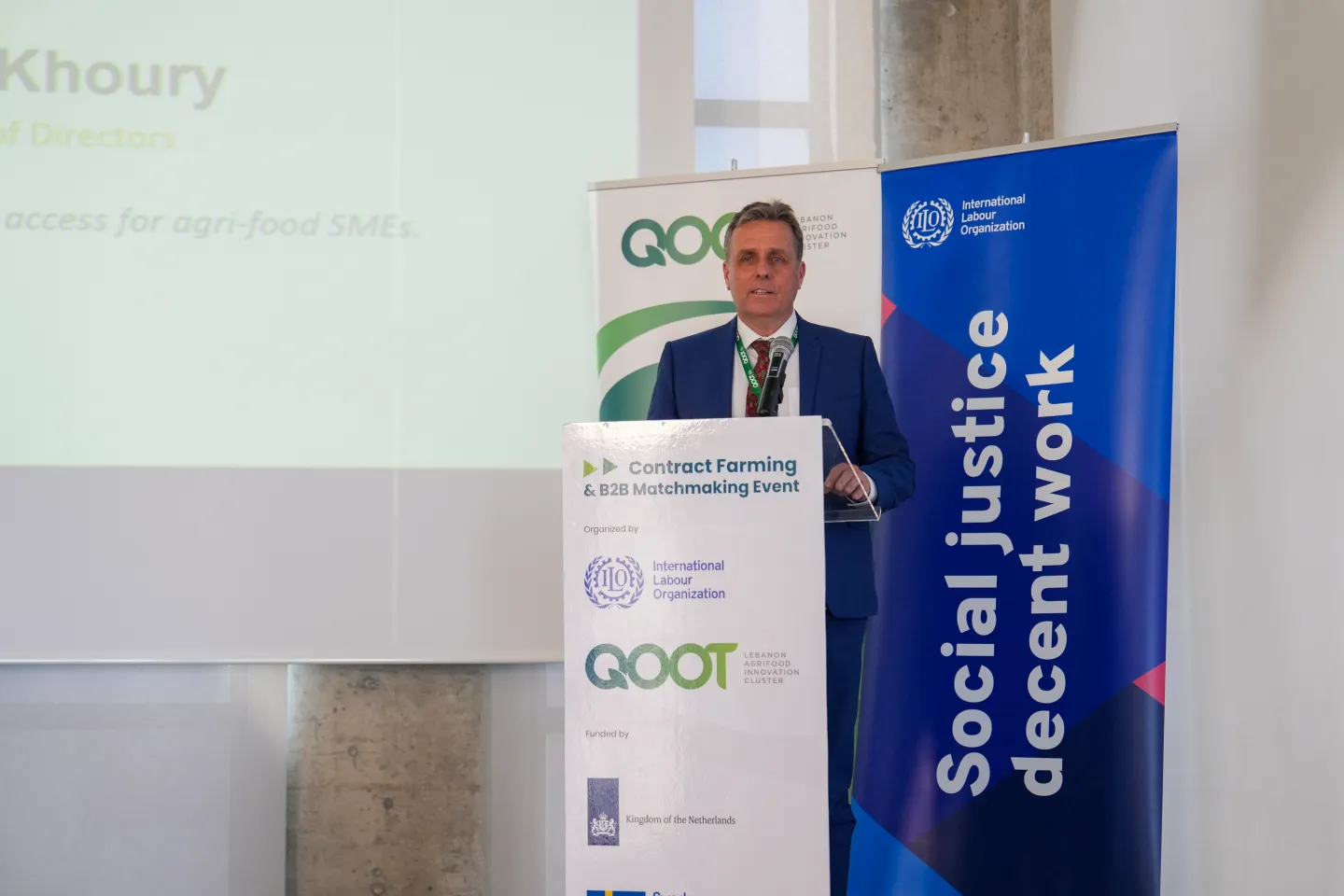 ILO Deputy Regional Director Peter Rademaker