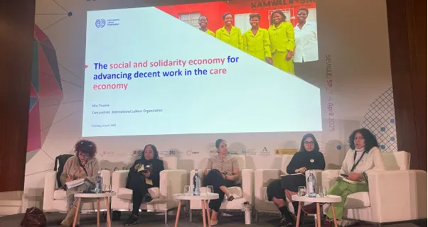 Speakers at the “The SSE and Care” session at the WFLED 