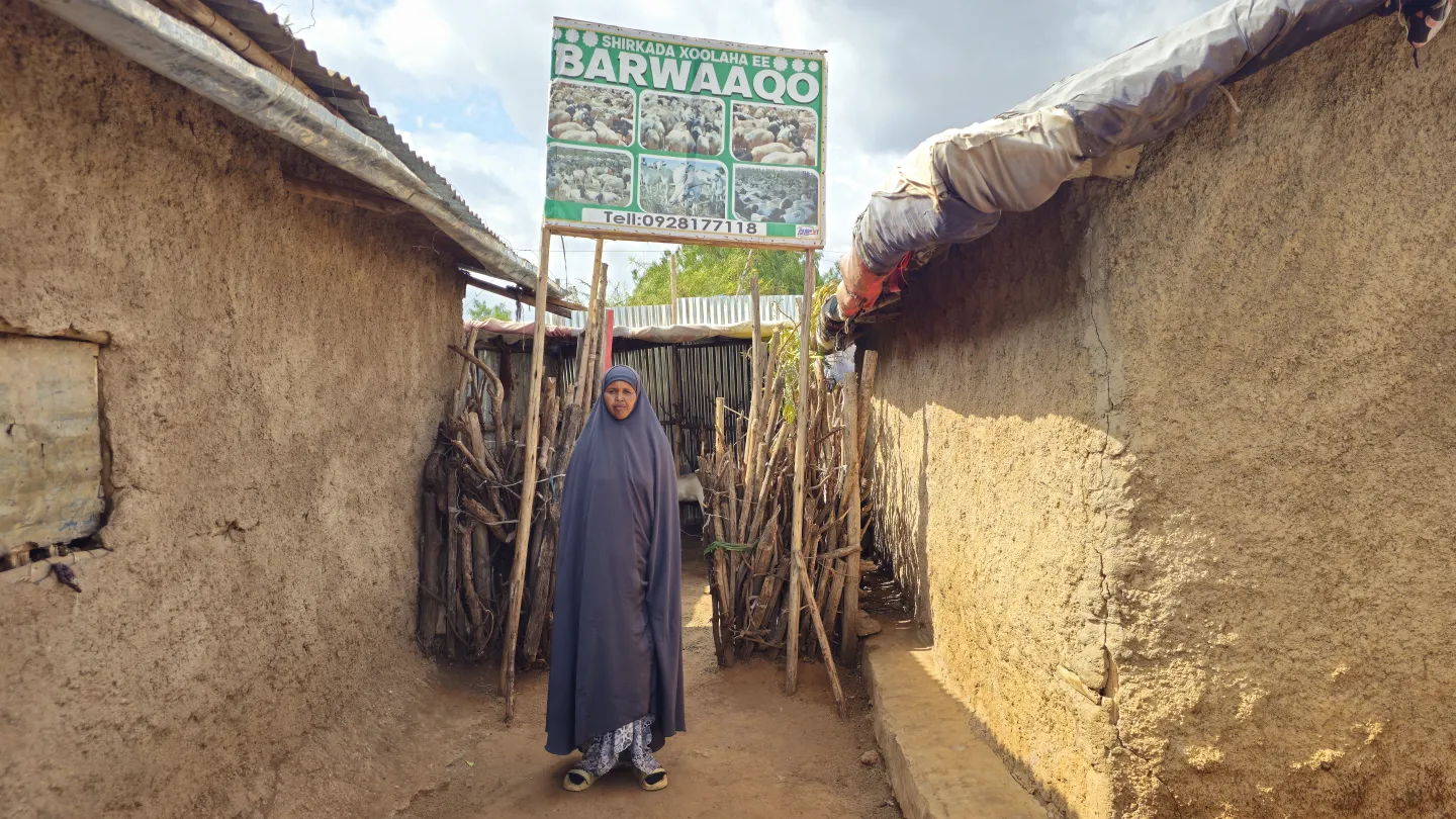 Aefugee woman from ethiopia