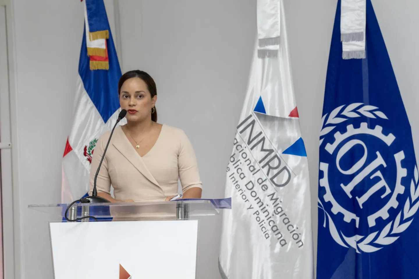 Katherine Martínez, coordinadora nacional de migración laboral y movilidad de la OIT en República Dominicana
