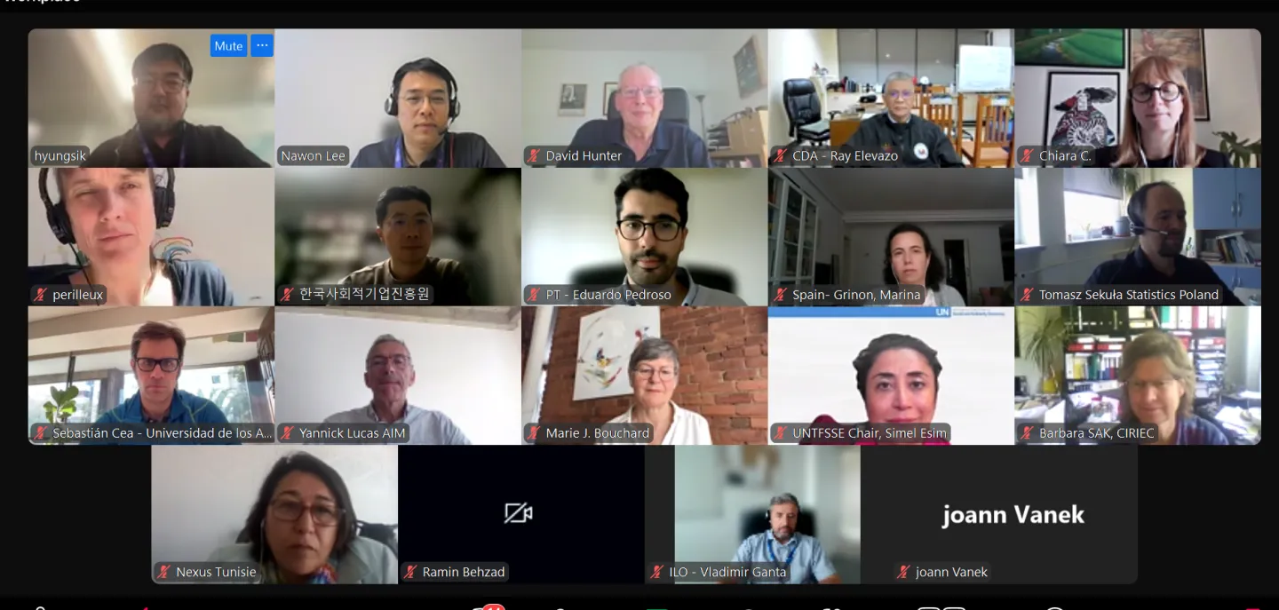 Participants at the Technical Working Groups (TWGs) meeting.