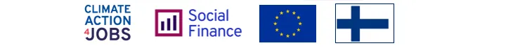 social finance EU Finland donor logos