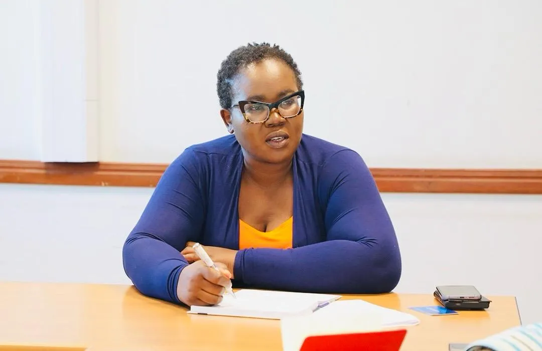 Khamati in a meeting 