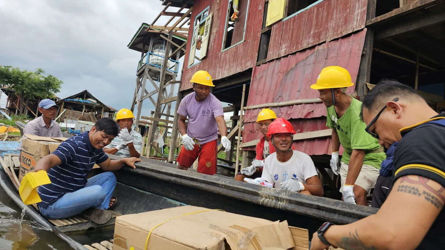 ILO distributed Personal Protective Equipment (PPE) kits