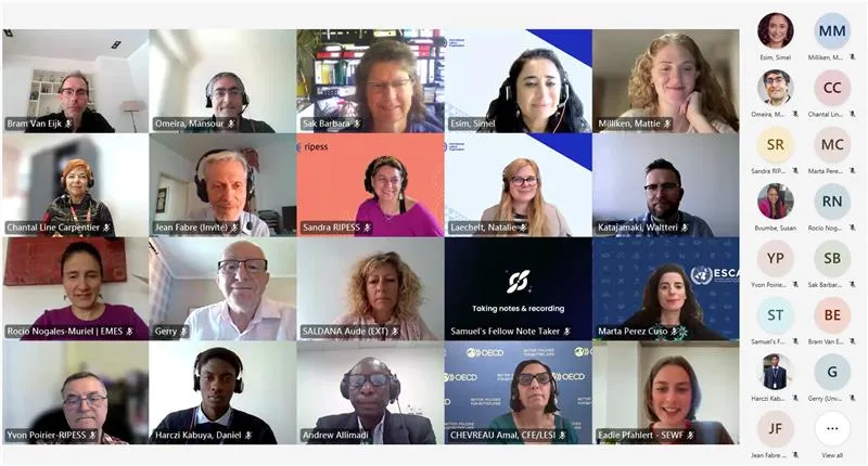 Participants at the UNTFSSE meeting