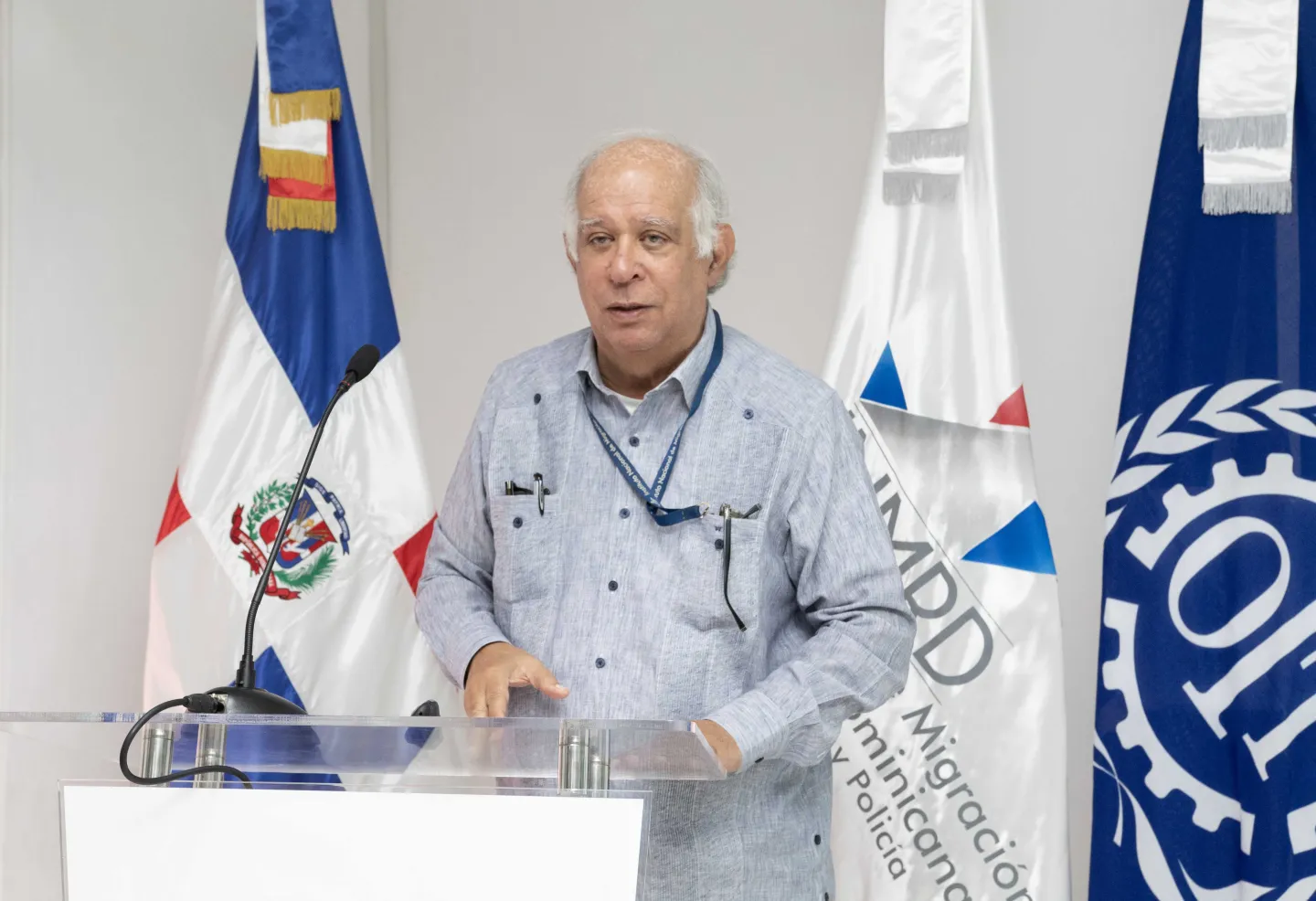 La conferencia inaugural del diplomado en Gobernanza de la MIgración Laboral en RD estuvo a cargo del Dr. Wilfredo Lozano, director ejecutivo del INM.