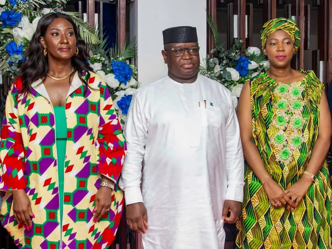 President of Sierra Leone with First Lady and ILO CO-Abuja Director