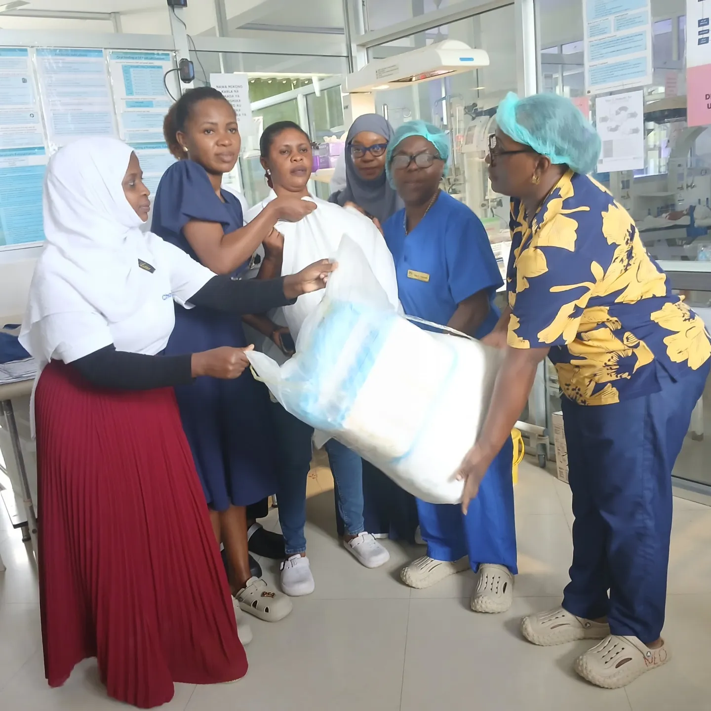 Domestic Workers at Amana Hospital 