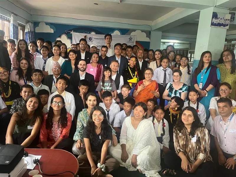 Participants at the event.