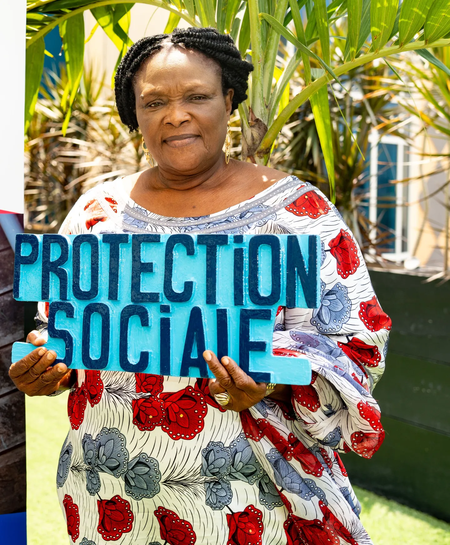 Pierrette Videgla, aux côtés de l’OIT pour mener le combat pour la dignité des travailleurs domestiques au Bénin. 