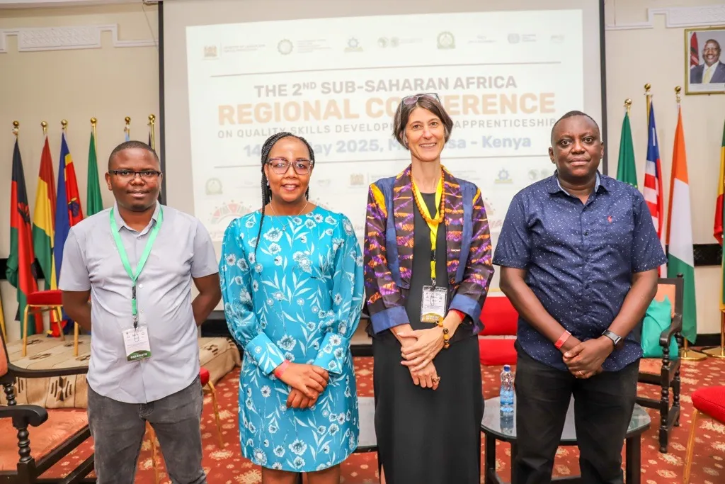 Stephen Muchiri-ILO PROSPECTS, Grace Kaome-FKE, Christine Hofmann-ILO ROAF, Isaac Muema-ILO PPDP 