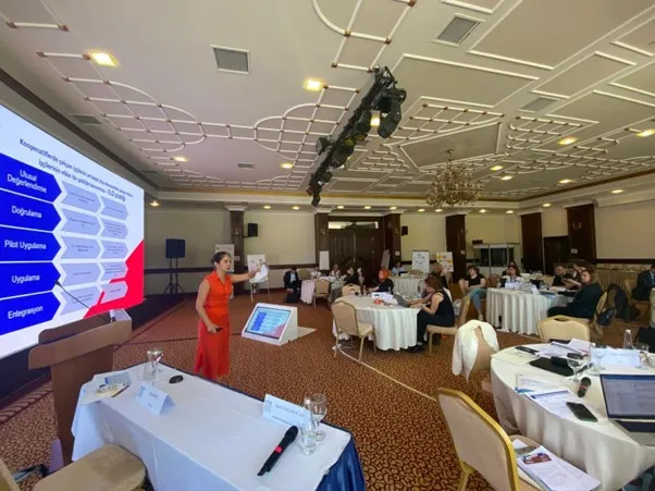 Participants at the training session on the potential of care cooperatives