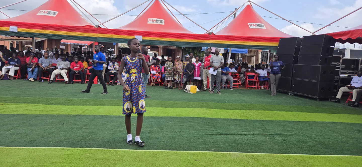 Winifred Osei Duku, delivered a heartfelt message that resonated deeply with the audience