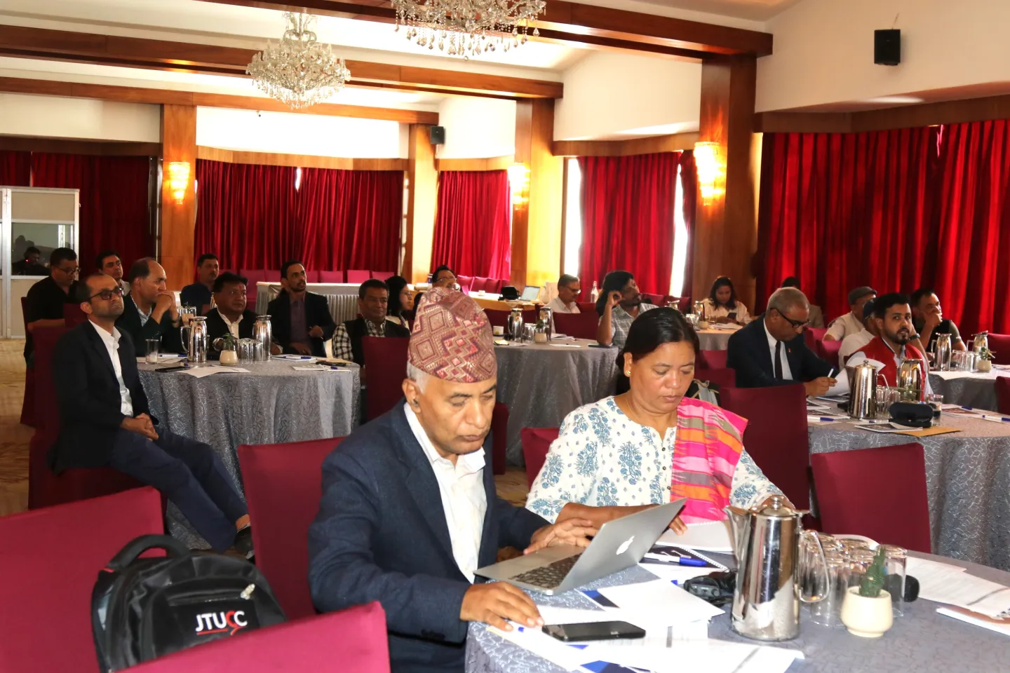 Participants engaged in interactive sessions at the workshop.
