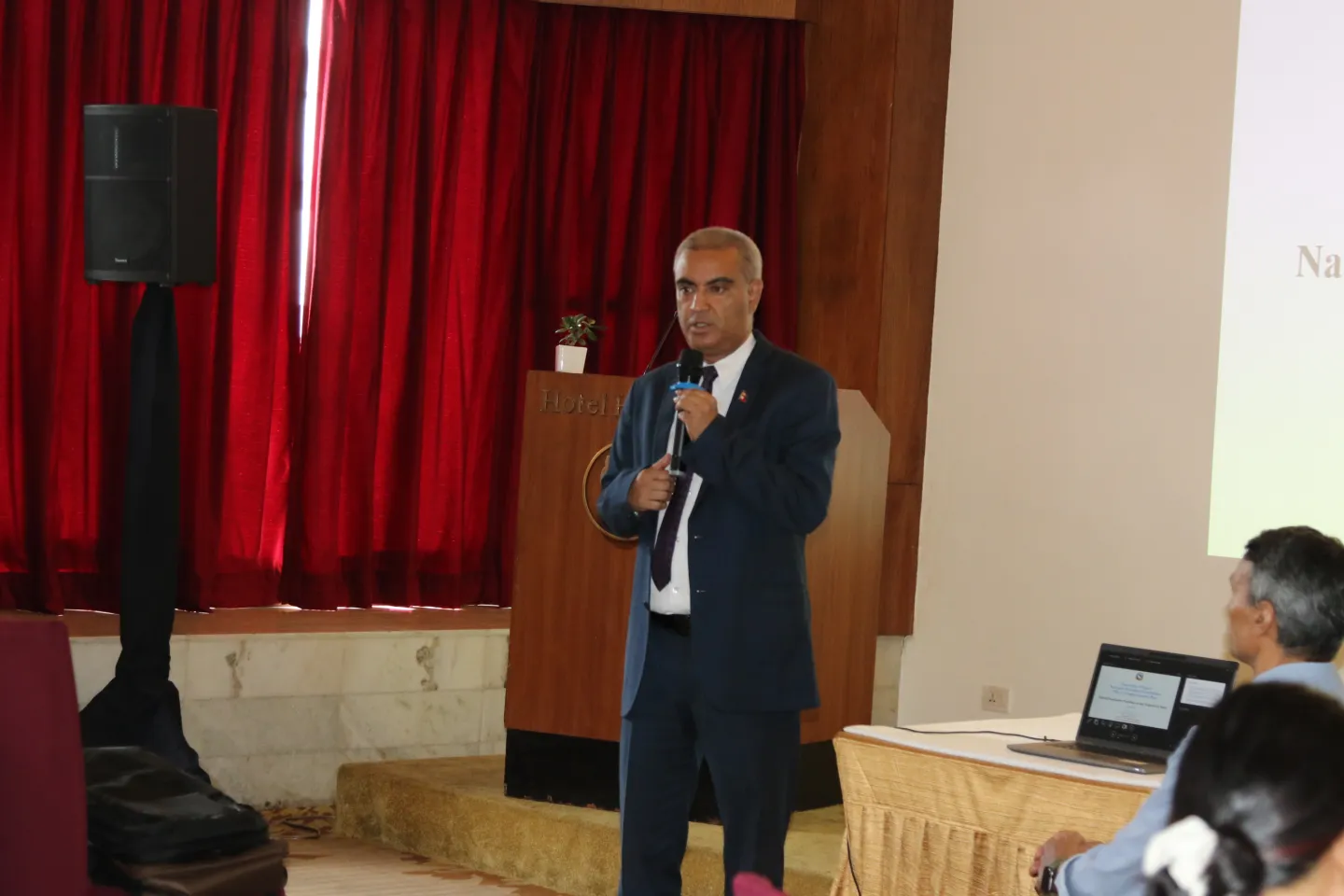 Keynote address delivered by Mr. Naresh Sharma, Under Secretary, Ministry of Forest and Environment, Nepal.