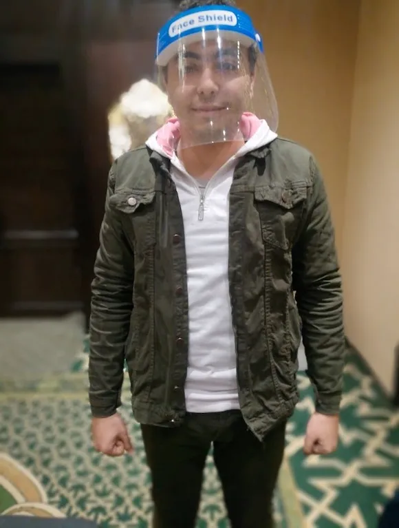 Mahmoud Abuelnile, Parliament Supervisor at Al-Andalusia Youth Center in Cairo during the ToT