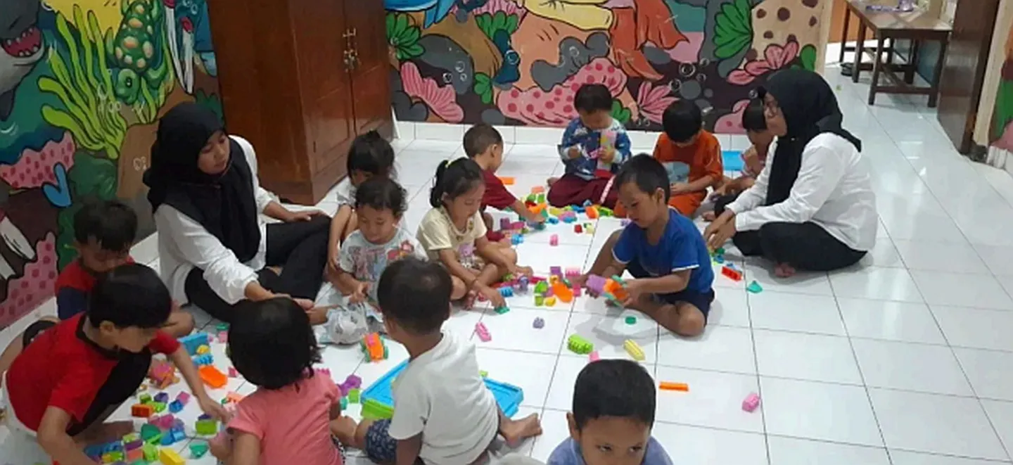 Children playing