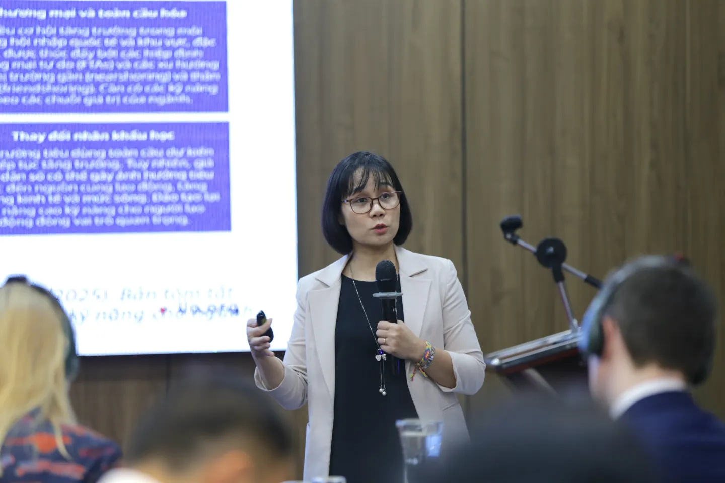 Nguyen Ngoc Duyen, National Project Coordinator of the ILO-SKILLS project, shares the project's achievements so far, reflecting the collective effort and commitment to empowering Viet Nam’s workforce.