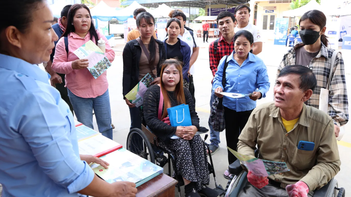 Battambang provincial career fair 2025