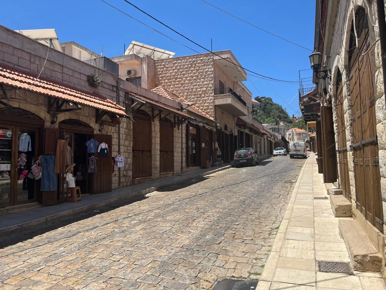 Rehabilitated sites in Rachaya following the completion of the project. Rachaya El Wadi- Bekaa Governorate, Lebanon- July 2025