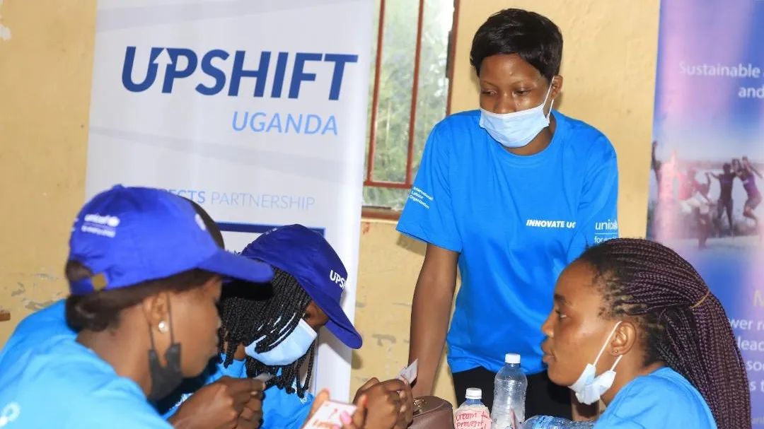 Young participants at UPSHIFT bootcamp in Nakivale 