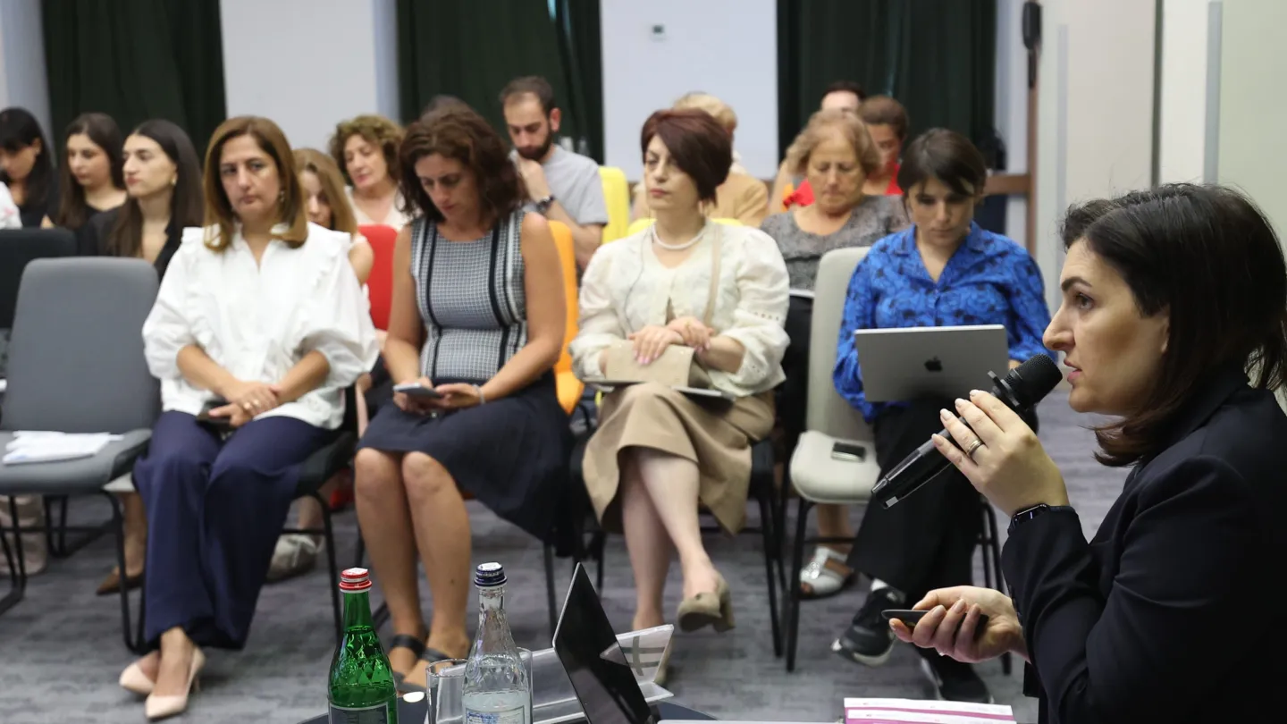 People sitting in the audience