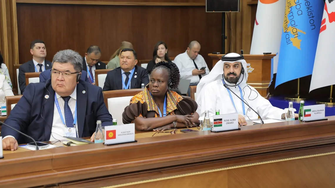 A group of people sitting at a table