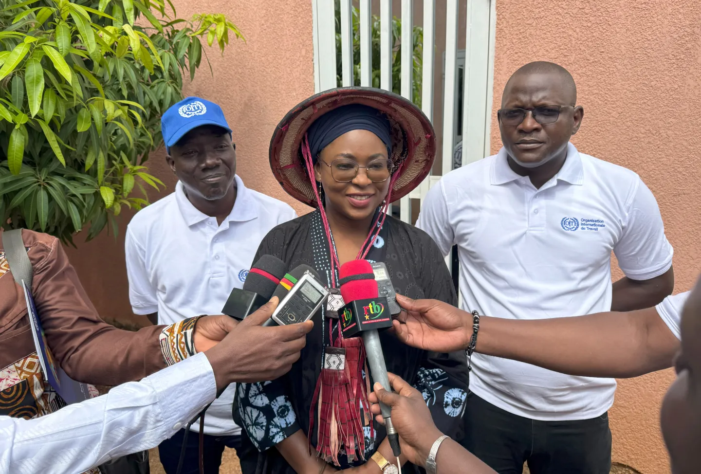 Ndeye Coumba Diop, Directrice du bureau pays de l’OIT, insiste sur le rôle essentiel des journalistes en tant qu’ambassadeurs du travail décent.