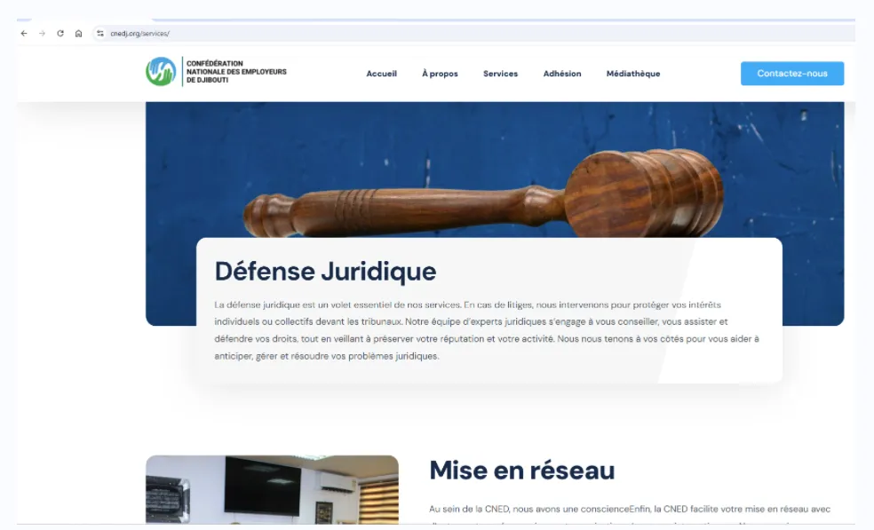 Les employeurs djiboutiens offrent un nouveau service juridique à leurs membres.