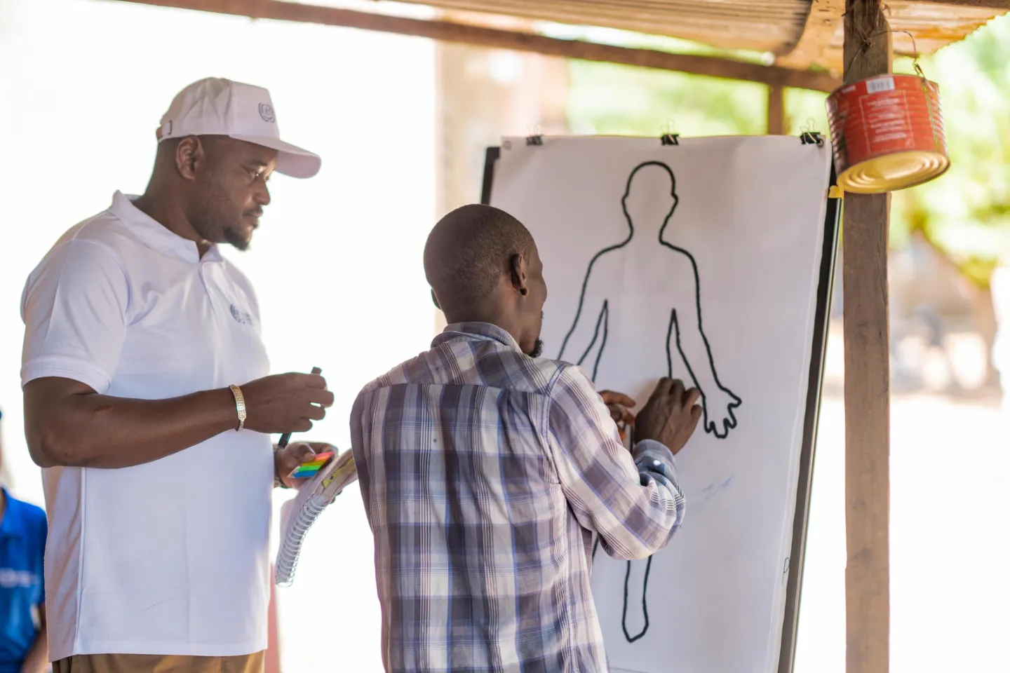 Participants learned risks and mitigation measures through practical excercises 