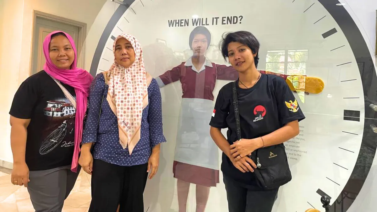 Yana attended a PERTIMIG community gathering