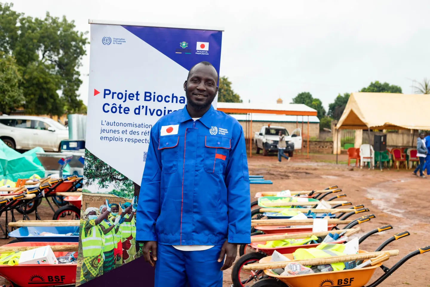 Ouattara Daouda, de Kaziévogo, exprime, au nom des membres de la coopérative du village, sa fierté face à cette innovation qui soutient et valorise leurs pratiques agricoles.